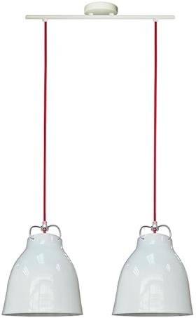 Hanging ceiling lamp candellux pensilvania 32-35813 e27 white