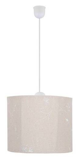 Hanging lamp beige 25cm on a rope Farm 31-03164