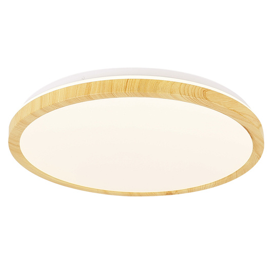 LED ceiling lamp white wood 36W 4000K Gandava 14-75260