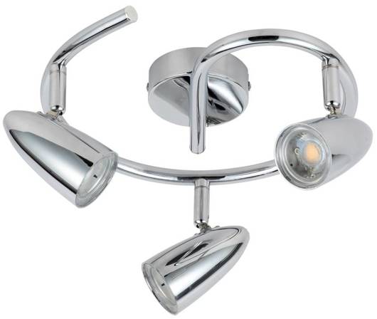 Lamp 3x4W LED Candellux Liberty 93-49612 Spiral Chrome