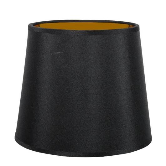 MILONGA E27 BLACK / GOLD MEDIA SHADE