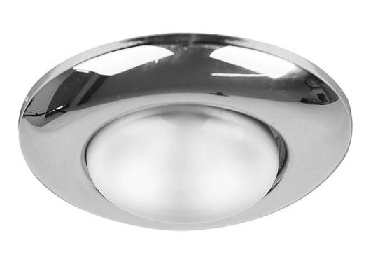 Round chrome ceiling luminaire OZS-01 2267003