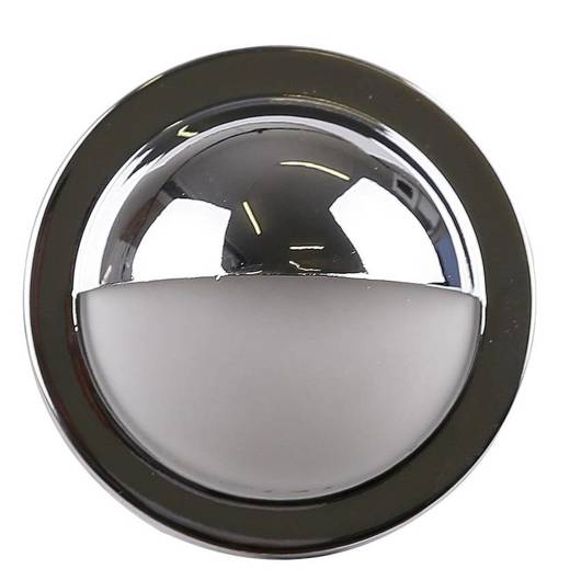 Round chrome stair luminaire MS-02 2207403