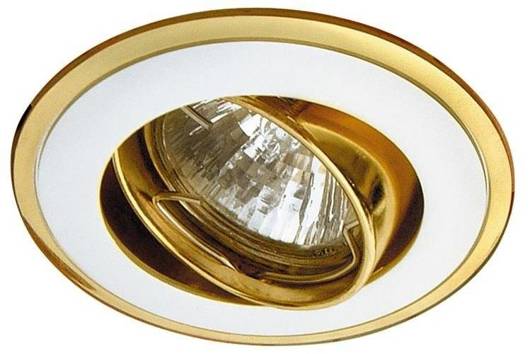 Silver-gold hinged ceiling luminaire UO-09 2262551