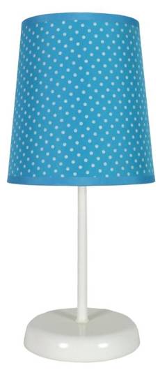 Table lamp blue with dots Gala 41-98293