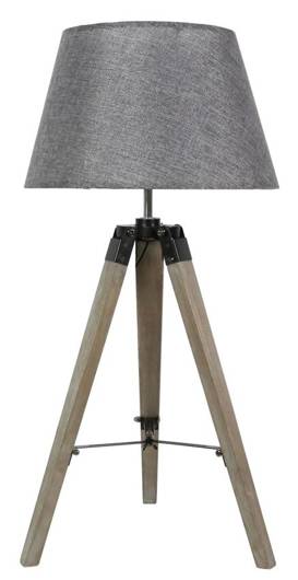 Table lamp gray 60W E27 Lugano 41-31150