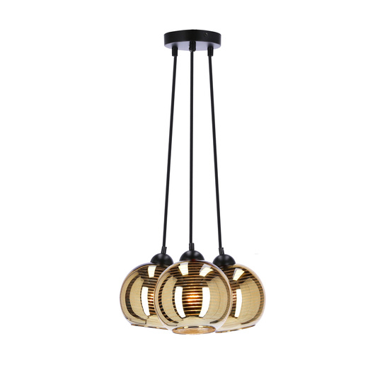 Trio pendant lamp e27 with gold shade 33-11961