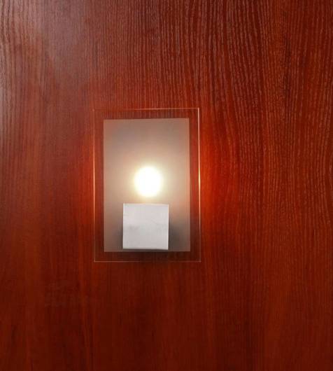 Wall lamp Candellux 91-02900 Karat wall lamp 1 * 40W G9 matte nickel