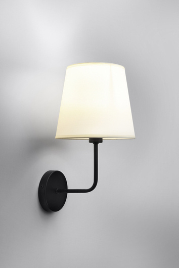 Wall lamp black and beige matte Pasteri 21-01344