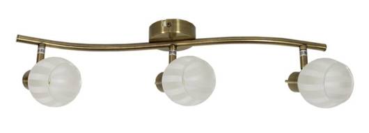 Wall lamp candellux bars 93-06769 g9 patina