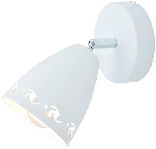 Wall lamp candellux coty 91-67111 e14 white mat