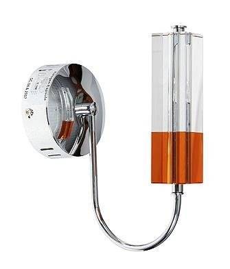 Wall lamp chrome wall lamp + Lara 21-04096 bulb