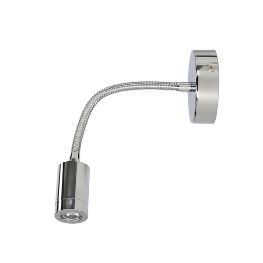 Wall lamp on the arm 3W LED chrome RAX 21-37435