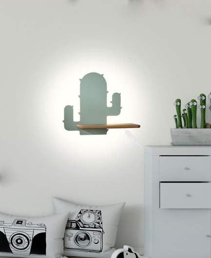 Wall lamp shelf LED cable Cactus 21-00996