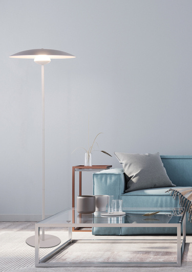 White LED floor lamp 16W Lund Ledea 50633057