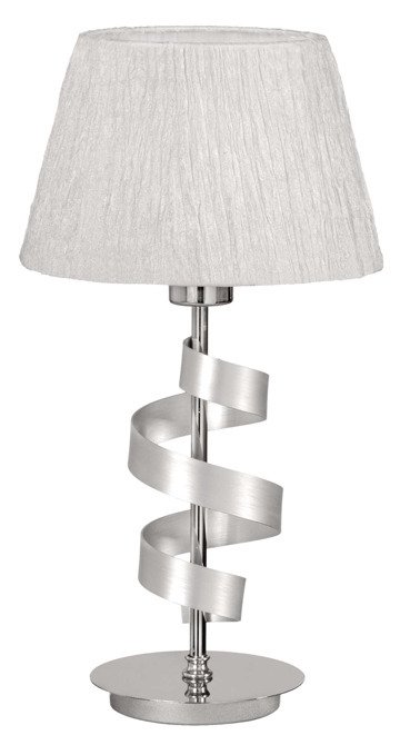 Lampe à poser chrome / ruban argent Denis 41-23476