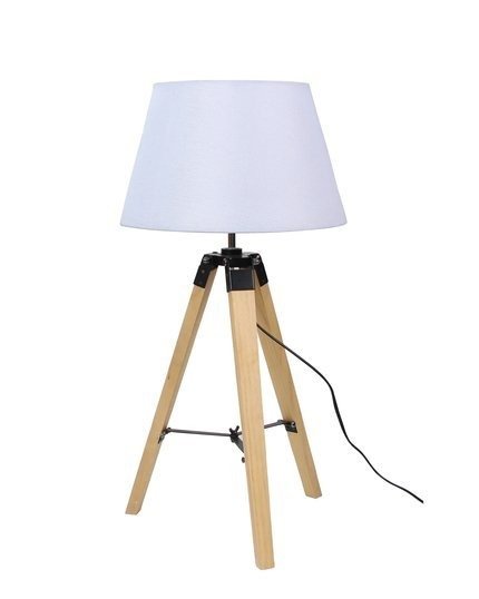 Lampe de table beige 60W E27 Lugano 41-31136