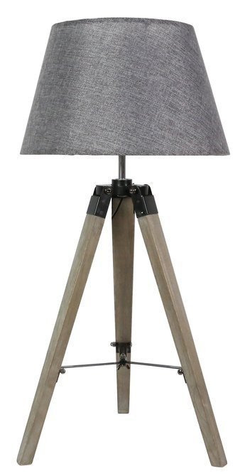 Lampe de table gris 60W E27 Lugano 41-31150