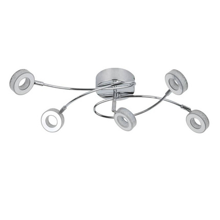 Plafonnier LED 5x5W VINOLA 98-66039 CHROME 3000K