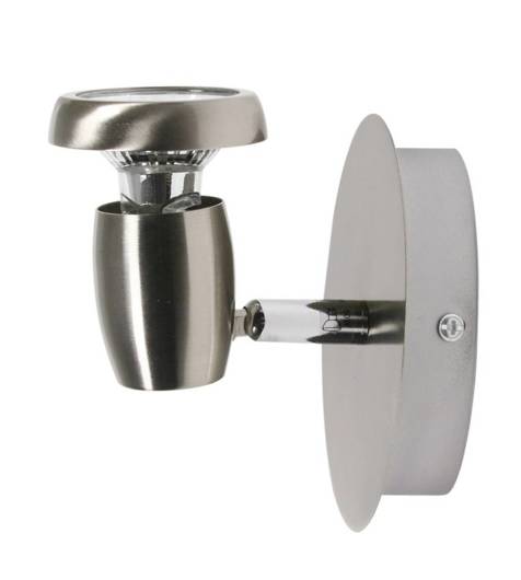 Applique murale Candellux 91-82544 Lotos applique 1*50W GU10 nickel satiné