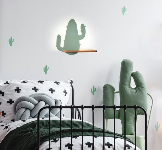 Applique murale LED étagère 4W Cactus 21-00927