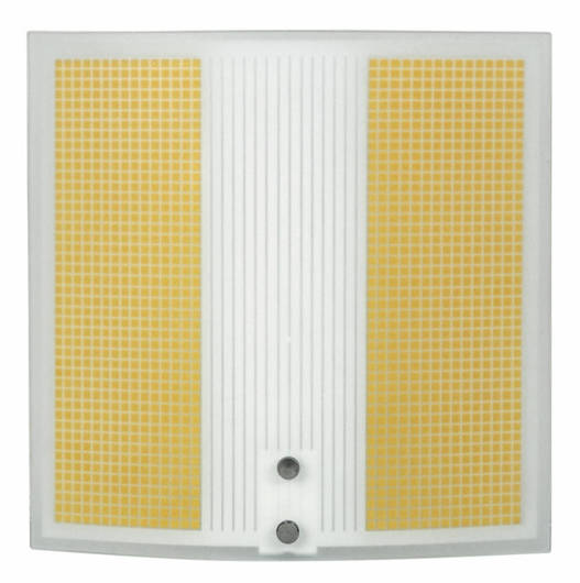 Applique murale applique blanche et jaune Cytryn 10-67145