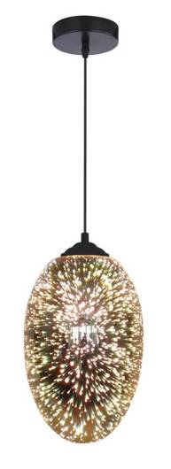 Candellux Galactic 31-56122 E27 plafonnier 3D