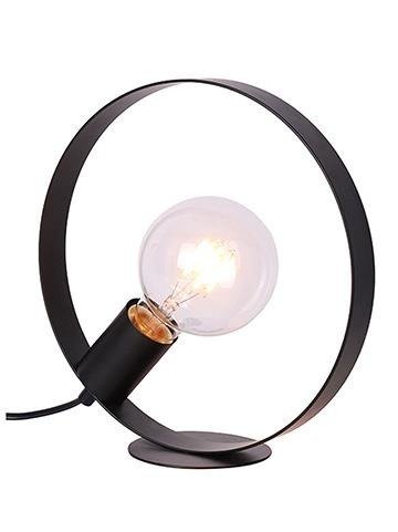 Lampe à poser en métal noir Nexo Ledea 50501202