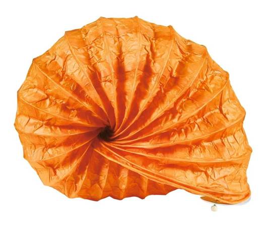 Lampe de bureau de chevet en papier orange 40W Escargot Candellux 41-88386