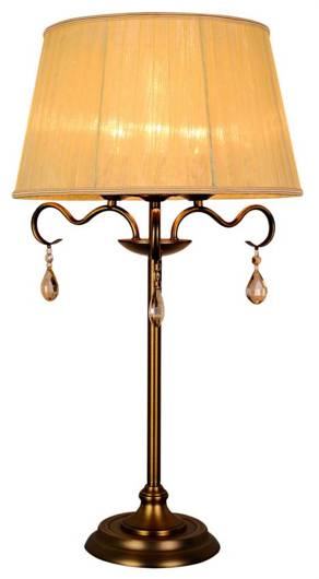 Lampe de table Cabinet Candellux Fiesta 41-15273 E14 Patine