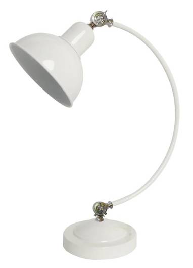 Lampe de table réglable blanche 40W Old 41-27931