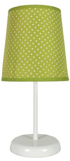 Lampe de table verte à pois Gala 41-98262