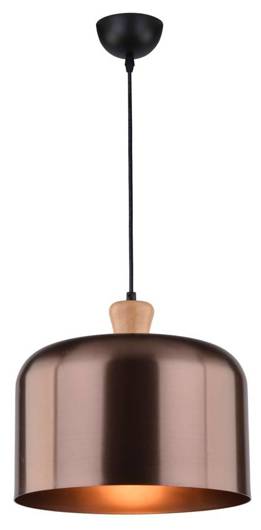 PLAFONNIER SUSPENDU CANDELLUX DICTORIA 31-58447 E27 MARRON