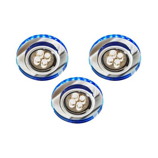 Plafonnier + LED bleue set de 3 pcs SS-23 99-54784