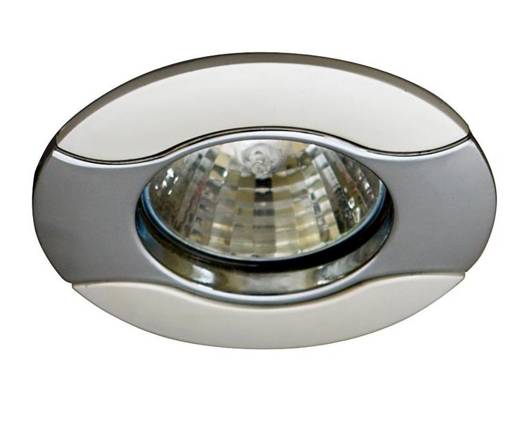 Plafonnier candellux so-04 ch/ps mr16 chrome/argent perlé luminaire fixe