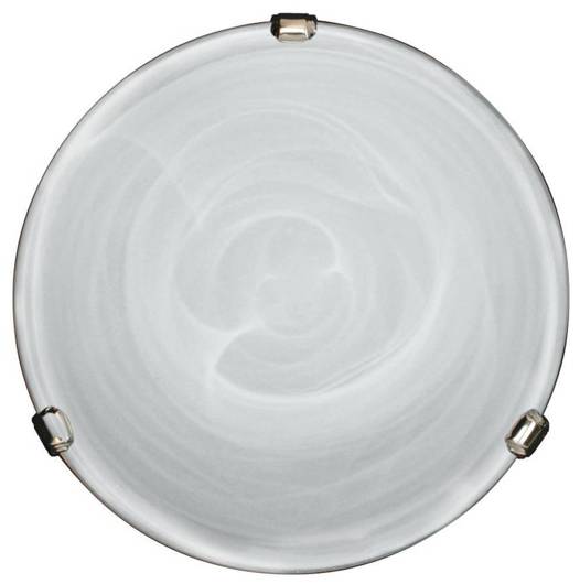 Plafonnier rond en verre 25cm Duna 12-82114