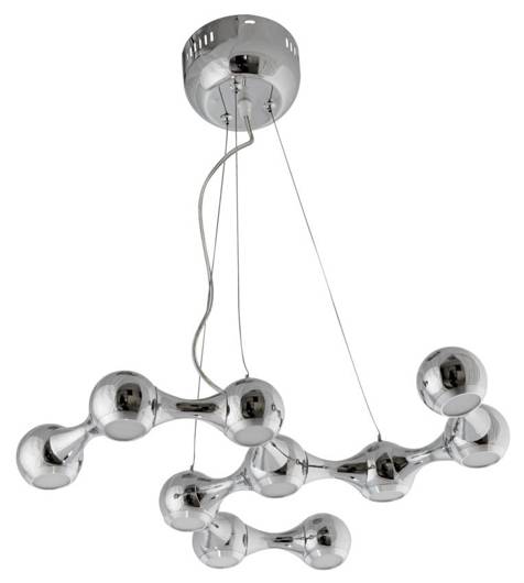 Suspension décorative chrome LED 10x3W 4000K Led 2 Candellux 30-94332