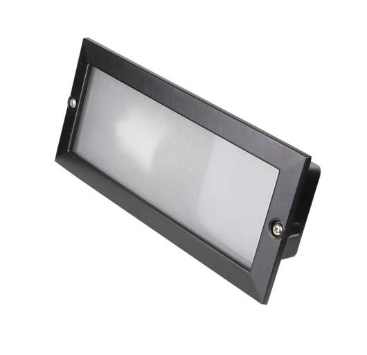 Wm-01 blk noir luminaire de jardin encastré extérieur IP44 2200002