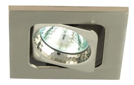 Candellux Deckenleuchte Nickel satiniert kippbar quadratisch