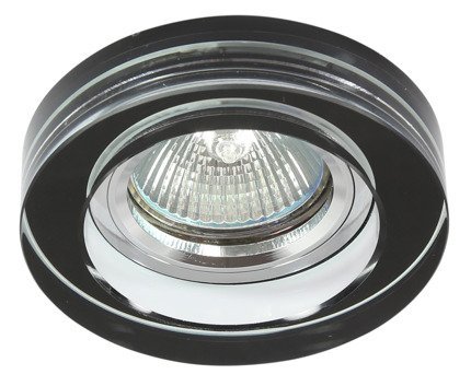 Deckenleuchte schwarzes Rundglas MR16 50W SS-31 Candellux 2228730