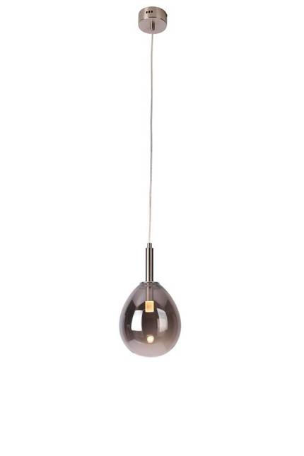 Hängelampe silberner Glasballon LED 6W Lukka Ledea 50133211