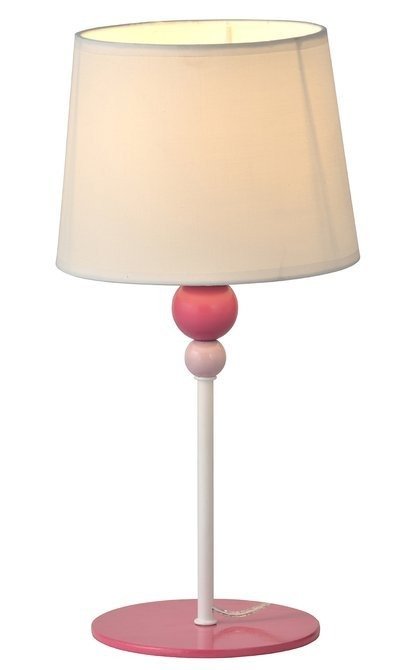 Weiße Tischlampe für Kinder 60W E27 Bebe 41-38968