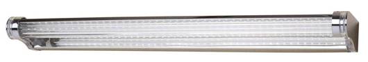 Badezimmer-Wandleuchte, Chromleuchte, 58 cm, LED, 9 W, kalt, Moderno Candellux 20-40794