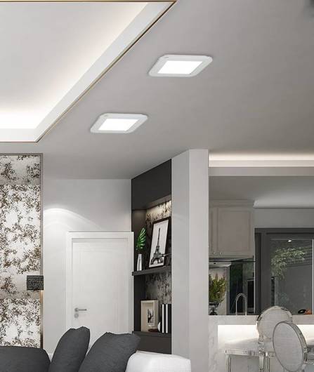 LED-Deckenleuchte für Badezimmer, 18 W, IP44, 3000 K, weiße Lampe Nexit Candellux 10-66831