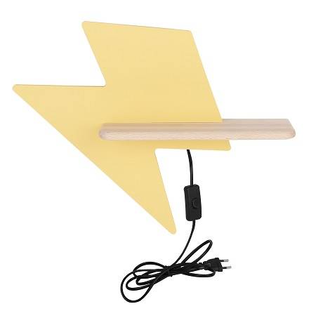 Wandleuchte für Kinder LED-Regal 4W Lightning 21-19547