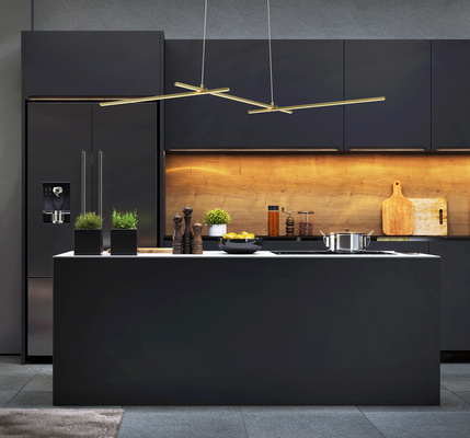 PLAFONNIER SUSPENDU CANDELLUX APETI THASOS LED OR 4000K