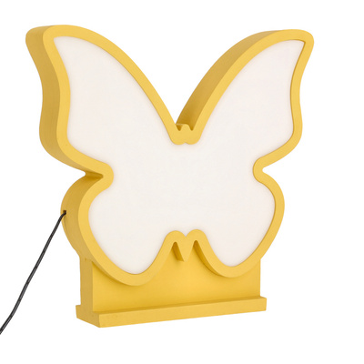 LAMPĂ DE MASĂ LED BUTTERFLY PENTRU COPII IQ KIDS GOLD