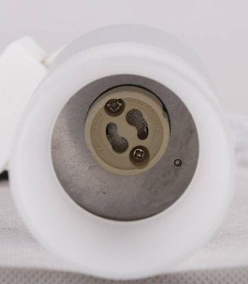 Aufbau-Röhrenlampe Grau mit Milchglas für GU10-Leuchtmittel Candellux 2273686