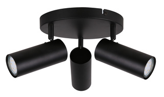 Plafoniera neagra 3x15W Colly 98-01672