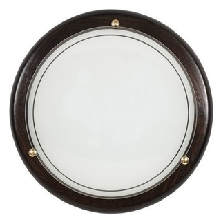 Plafond 14-83862 Holz 2xE27 Wenge